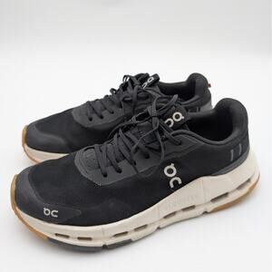 On Cloudnova Form 2 Women's Running Sneaker Shoes Black/White Size US7.5 EU38.5